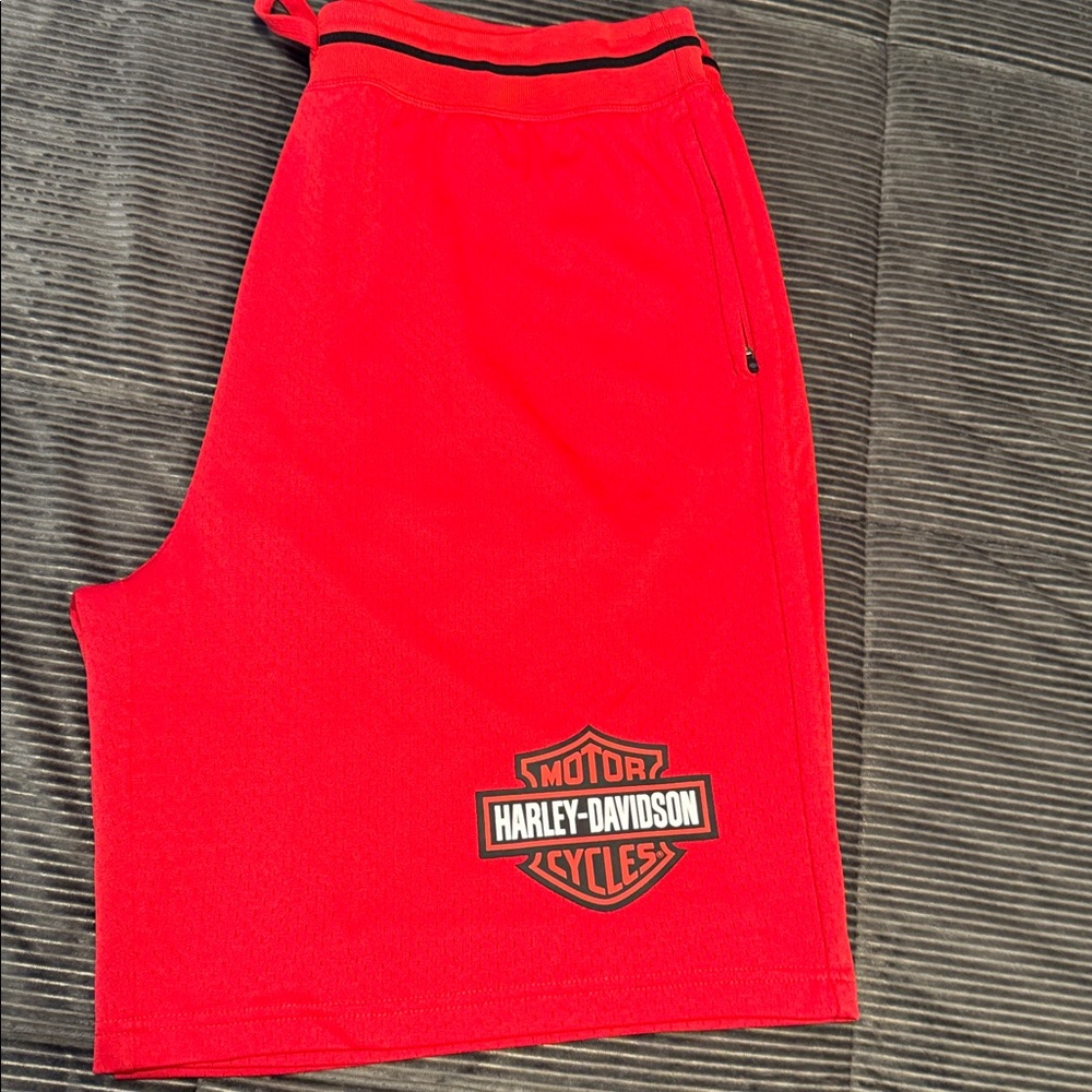 Harley-Davidson Vibrant Red Shorts
